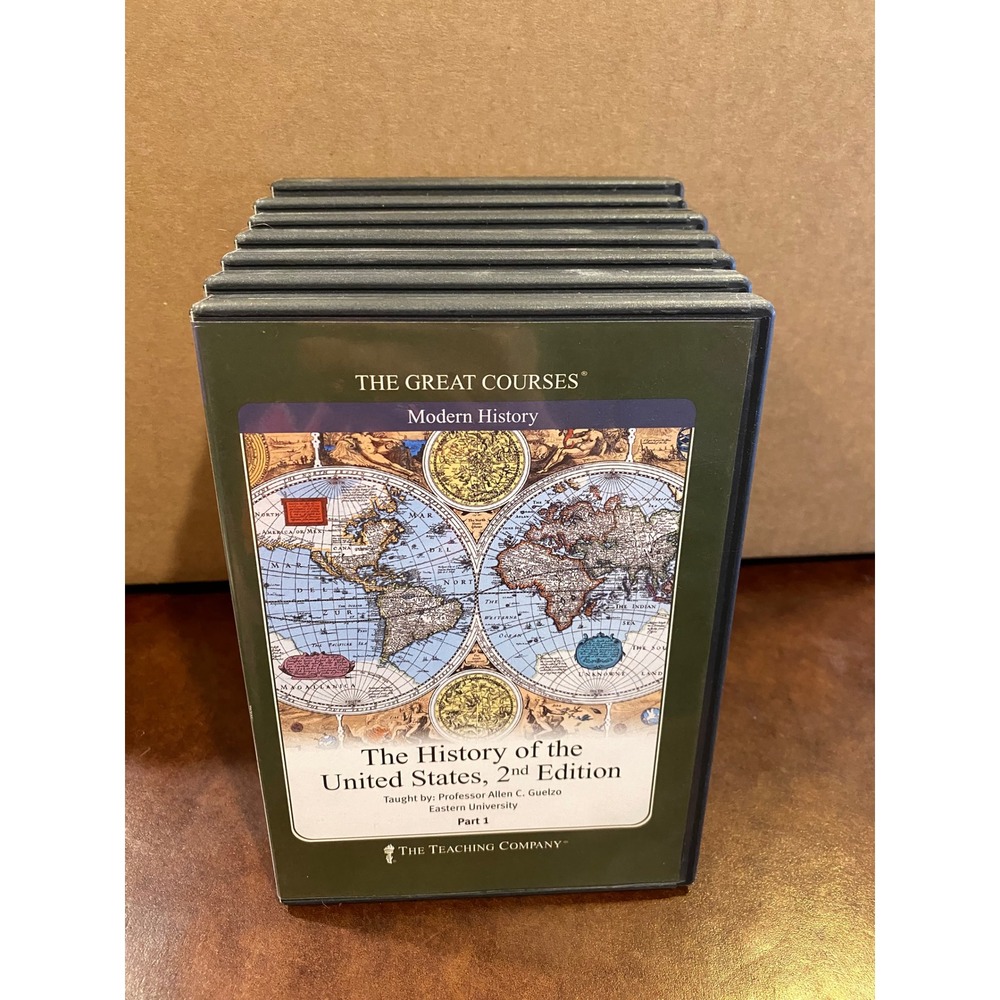 The Great Courses History of the United States 2nd Ed Parts 1-7 DVD 84 Lectures
